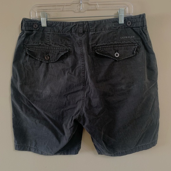 Calvin Klein black casual shorts size 33 - Picture 2 of 4